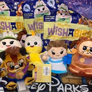 Disney Wishables Enchanted Tales With Belle Mystery Plush - SET with Variant
